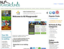 Tablet Screenshot of njplaygrounds.com